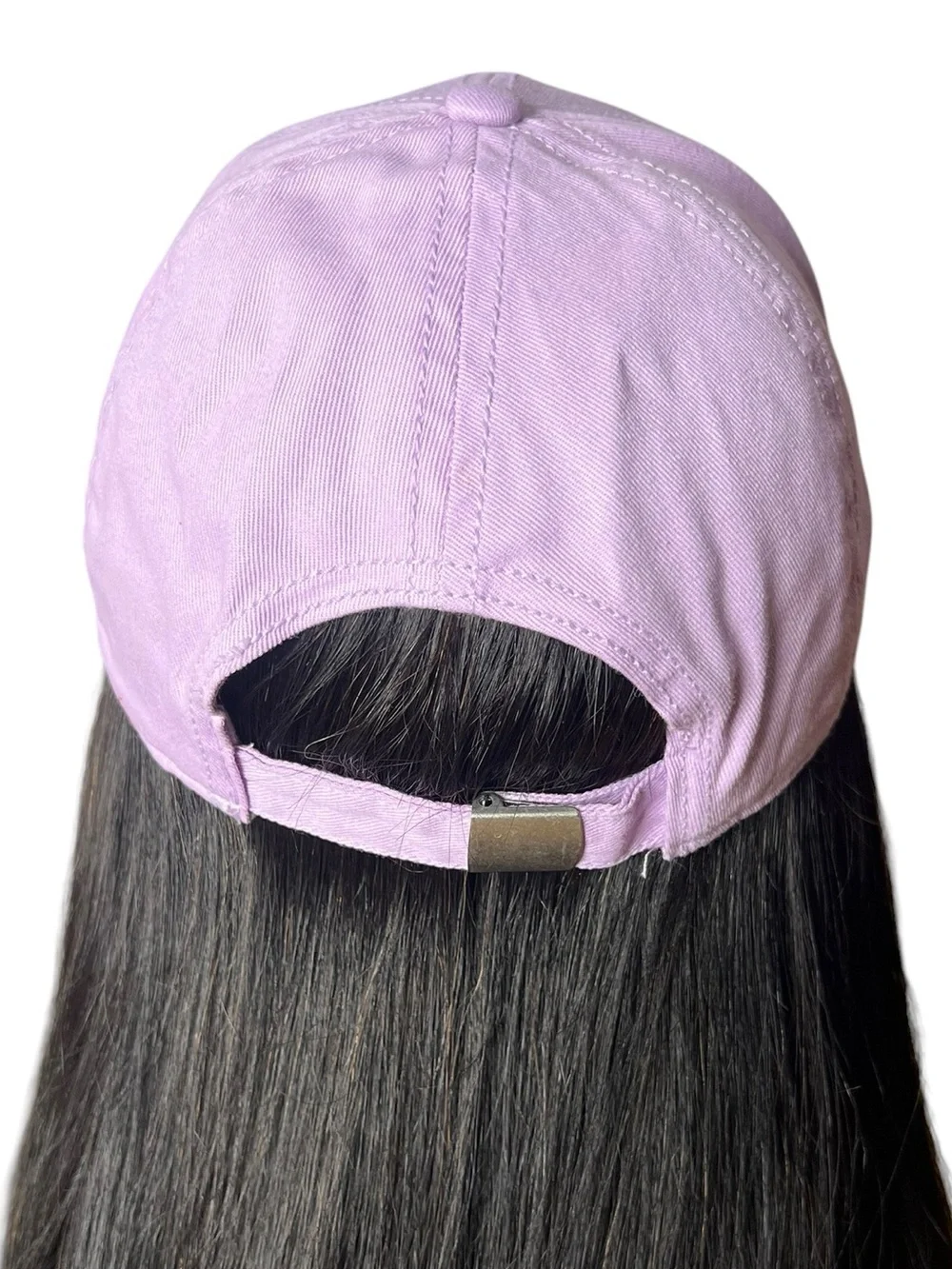 Ariana Grande Thank U Next H&M Lavender Embroidered Dad Hat Cap OS